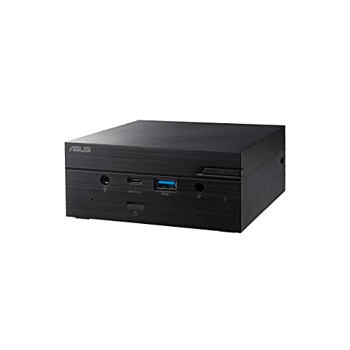 ASUS PN51-BB353MDS1 Mini PC, Mini Ordenador de Sobremesa Barebone, AMD Ryzen 3 5300U, Radeon Vega Graphics, Sin SO, Negro