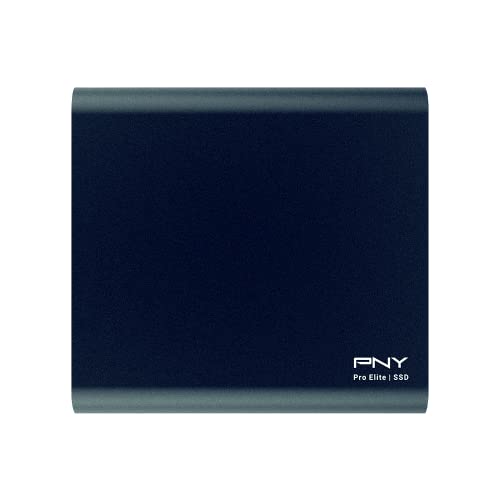 PNY Pro Elite CS2060 Color Edition 250GB USB 3.2 Gen 2 Portable SSD Type-C Azul Oscuro