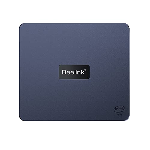 Beelink Mini PC Mini S con procesador 11th Gen N5095 (hasta 2.9 GHz) Windows 11 Pro, 8GB RAM + 256GB SSD por Mini Ordenadores de Sobremesa Soporte 4K HD, Dual HDMI, BT 4.0, Tarjeta TF