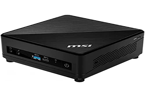 MSI Cubi 5 10M-470EU i7-10510U Mini PC Intel® Core™ i7 16 GB DDR4-SDRAM 1000 GB SSD Windows 11 Pro Negro