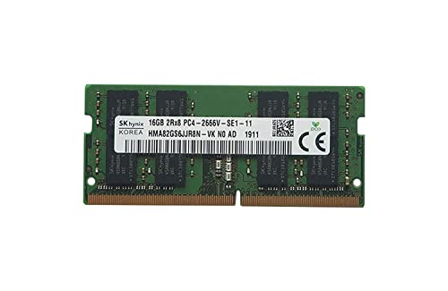 Hynix Memoria RAM DDR4 PC4-21300 de 16 GB, 2666 MHz, SO-DIMM de 260 pines.