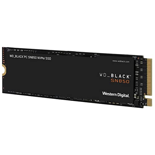 Western Digital Black SSD 500GB SN850 NVME WDBAPY5000ANC-WRSN