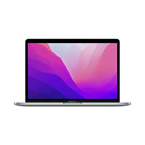 2022 Apple Ordenador Portátil MacBook Pro con Chip M2 de Apple: Pantalla Retina de 13 Pulgadas, 8GB de RAM, 256 GB SSD ​​​​​​​de Almacenamiento SSD, Touch Bar, Color​​​​​​​ Gris Espacial ​​​​​​​