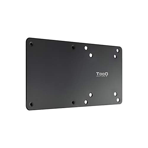 Tooq TCCH0007-B - Soporte VESA Metálico para Mini PC/NUC/Barebone, Color Negro
