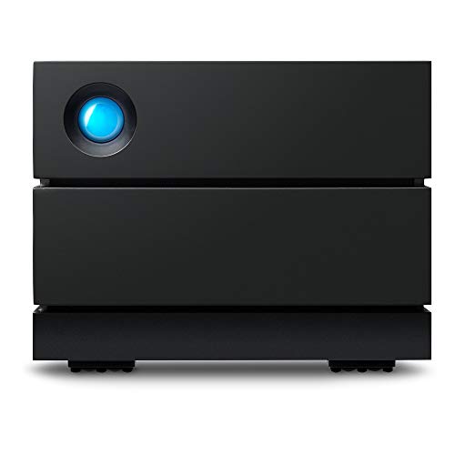 LaCie 2big RAID 8 TB Disco Duro Externo HDD, Thunderbolt 3, USB-C, USB 3.0, 7200 RPM, Unidades de Clase Empresarial, para Mac y PC, STHJ8000800