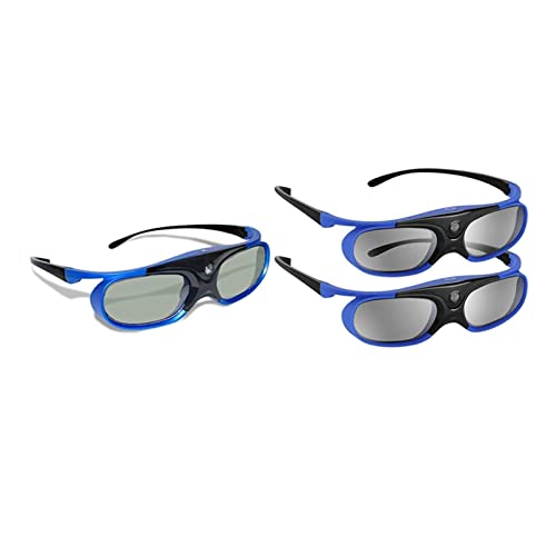 ALEFCO Compatible con Gafas 3D DLP Link,...
