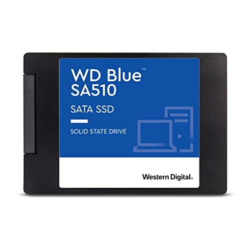 WD Blue SA510 500GB 2.5' SATA SSD con hasta 560MB/s de velocidad de lectura