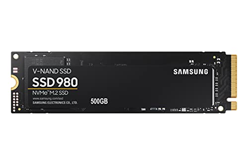 Samsung 980 500GB Hasta 3.100 MB/s PCIe 3.0 NVMe M.2 (2280) SSD Interno (MZ-V8V500)