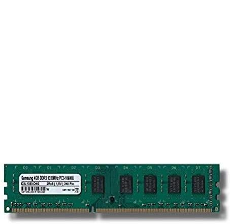 Samsung 4 GB (1 x 4 GB) DDR3 1333 MHz (PC3 10600U) lo-dimm Memoria RAM Memory