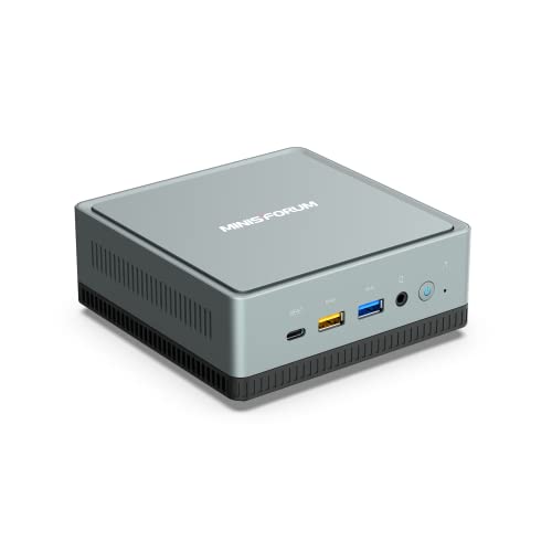 MINIS FORUM Mini PC Windows 11/Windows 10, 16GB DDR4 / 512GB SSD AMD Ryzen 5 3550H Procesador Mini computadora de Escritorio, HDMI-DP- Puerto USB C, Gráficos Radeon Vega 8, USB 3.1
