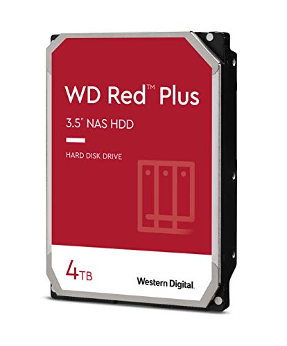 Western Digital Disco Duro 3.5' 4TB Red Plus SATA 600