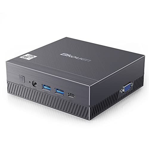 Bkouen Mini PC Intel I7-10810U(hasta 4,9 GHz), Mini Pc Windows 11 16GB DDR4 512GB M.2 SSD, 2.5' SATA, WiFi 6, BT5.2 para Oficina/Estudio/Película
