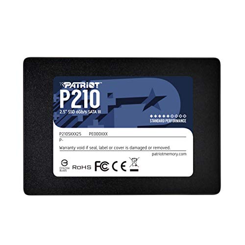 Patriot P210 SSD 512GB SATA III Disco Sólido Interno 2.5' - P210S512G25