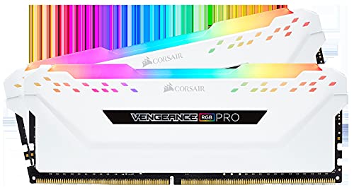 Corsair Vengeance RGB Pro 16 GB (2 x 8 GB) DDR4 3600 (PC4-28800) C18 - Blanco