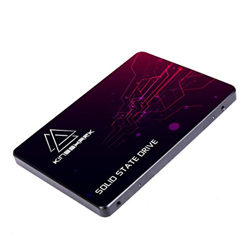 KingShark SSD 250GB SATA 2.5' Unidad de Estado sólido Interna Unidad de Disco Duro de Alto Rendimiento para computadora portátil de Escritorio SATA III 6Gb / s 7MM Height SSD (250GB, 2.5''-SATA3)