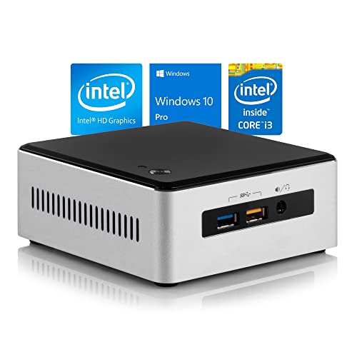 Intel NUC NUC5i3RYH Mini PC | Intel Core i3-5010U | RAM 16GB | SSD 256GB | Wi-Fi HDMI Windows 10 Pro (reacondicionado)