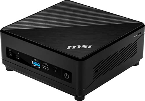 MSI Cubi 5 10M Intel Core i5-10210U Barebone, Mini-PC, SFF, Type-C, USB 3.2 Gen2, HDMI, DisplayPort, LAN, WiFi, BT, VESA, Supports Max 64GB DDR4 SO-DIMM (2 Slots), M.2 (1 Slot), 2.5'SSD/HDD (1 Slot)