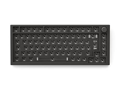 Glorious Pc Gaming Race GMMK Pro - Teclado mecánico modular para juegos con 75% de TKL con retroiluminación RGB, cable USB-C de 1,8 m, personalización completa montado en articulaciones, Barebones