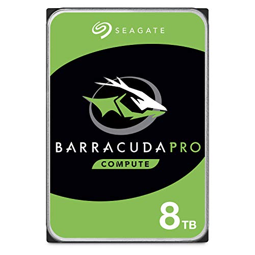 Seagate BarraCuda Pro, 8TB, Disco duro interno de alto rendimiento, HDD, 3,5'...