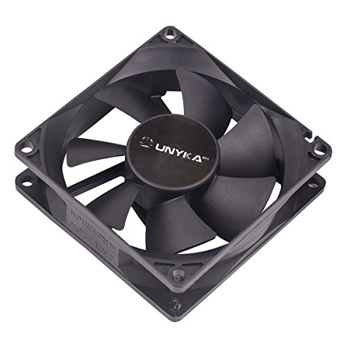 UNYKAch Ventilador de Ordenador 80 mm,...
