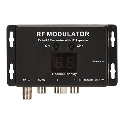 Modulador RF Modulador de Enlace de TV,...