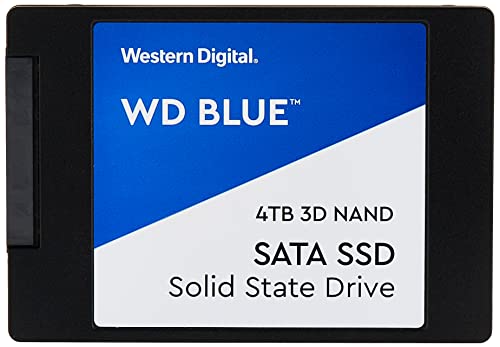 Western Digital Blue WDBNCE0040PNC-WRSN - Disco Duro SSD (4 TB, 2,5', 3D)
