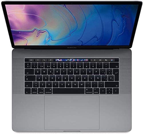 2018 Apple MacBook Pro with 2.2GHz Intel Core i7 (15-Inch, 16GB RAM, 256GB SSD Storage) - Space Gray (Renewed)