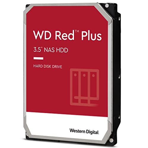 WD Red Plus NAS de 3,5' y 8 TB Disco Duro Interno - Clase de 5640 r. p. m,...
