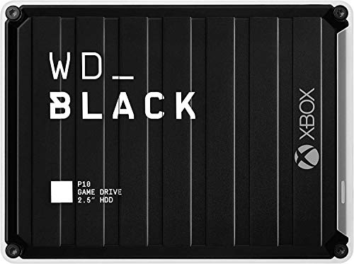 WD_BLACK P10 Game Drive de 4 TB para llevar tu colección de juegos de PC/Mac o PlayStation allí donde vayas