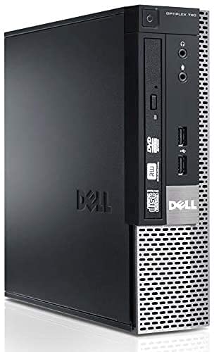 Dell Mini PC 7010 USFF Core I5 3470S, 8GB, 240GB SSD, DVD, WIN 10 PRO (Reacondicionado)