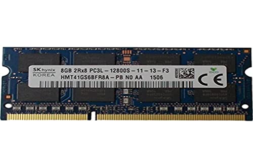 Hynix HMT41GS6BFR8A-PB 8 GB módulo de Memoria - (8 GB, 1 x 8 GB, DDR3L, 1600MHz, SO-DIMM de 204 Pines)