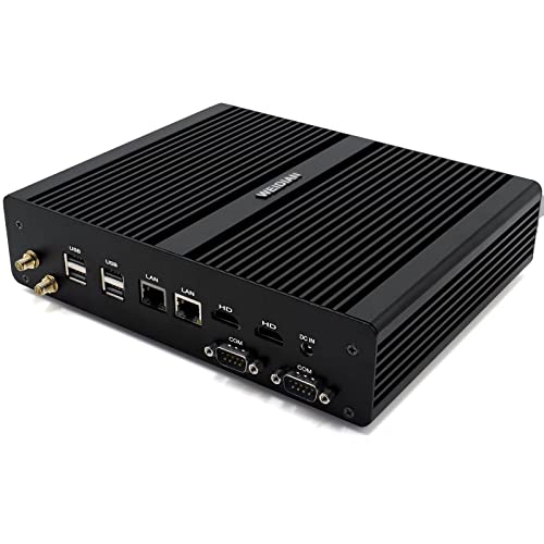 WEIDIAN Fanless Mini PC, Industrial...