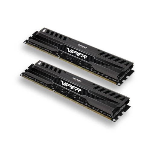 Patriot Memory Viper 3 Black Mamba DDR3 1866 16GB (2x8GB) C10 Kit Memoria de Juego XMP 1.3 Negro PV316G186C0K