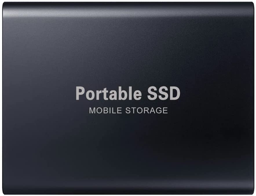 Disco Duro Externo, SSD móvil de 4TB, Disco Duro de Estado sólido portátil, Disco Duro SSD Ultra - Delgado con Puerto USB 3.0 C, Adecuado para PC, portátil y Mac