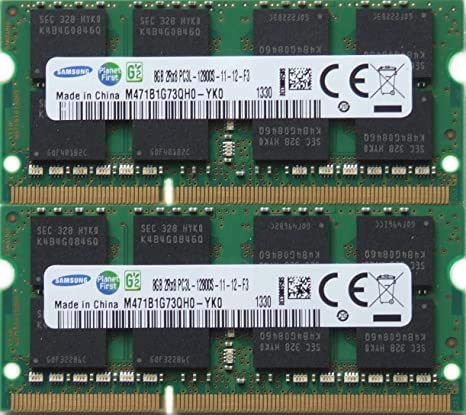 Samsung 8 GB (2 x 4 GB) Dual Channel Kit DDR3 1600 MHz (PC3 12800S) SO Dimm Notebook RAM RAM Memory
