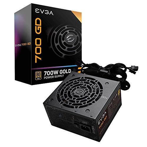 EVGA 700 GD, 80+ GOLD 700W, Fuente de...