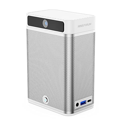 MINIS FORUM MC560 Mini PC,AMD Ryzen 5 5625U 6-Core actualizable 32 GB DDR4/512 GB SSD Mini computadora de Escritorio con Windows 11 Pro,BT,Puerto HDMI USB-C