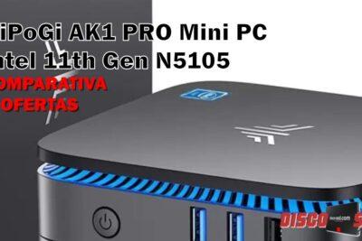OPINIONES Y OFERTAS Y CUPONES DESCUENTO NiPoGi AK1 PRO Mini PC Intel 11th Gen N5105